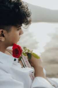 alone dp boy night mood image