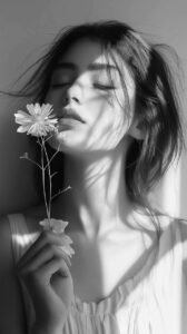 alone dp girl with peaceful vibes