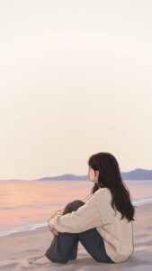 alone image dark mood aesthetic