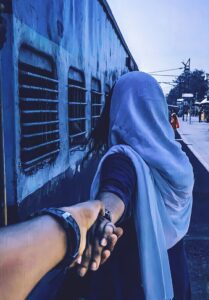 alone photo for social media