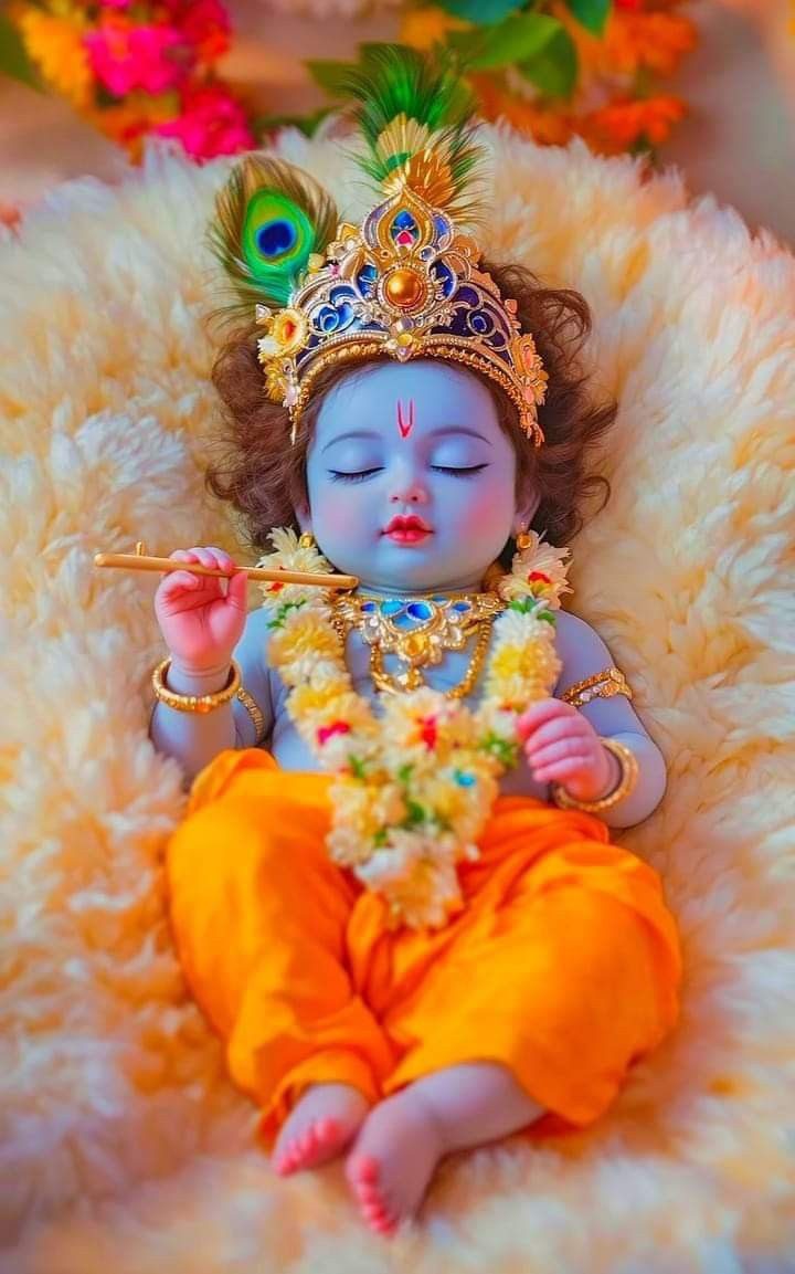 Beautiful Bal Krishna DP for WhatsApp