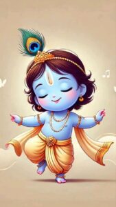 Bal Krishna girl DP for WhatsApp