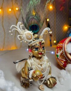 Laddu Gopal photo with divine and peaceful look