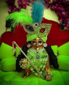 Cute baby Krishna Laddu Gopal photo