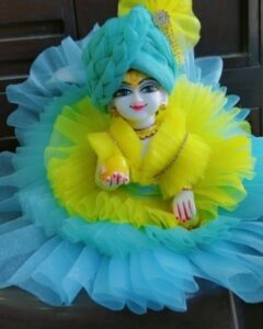 Traditional devotional Laddu Gopal photo image