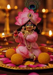 Laddu Gopal photo symbolizing love and devotion