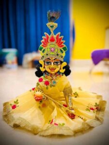 Spiritual Laddu Gopal photo with divine energy