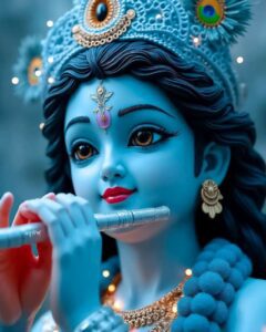 Little Krishna spiritual HD wallpaper for WhatsApp