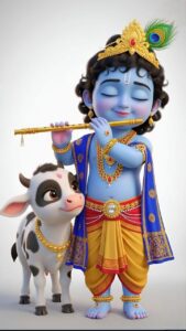Baby Kanha Ji smiling HD image for WhatsApp DP