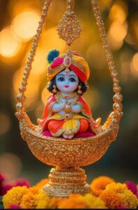Bal Krishna divine innocence HD photo