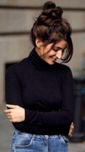 Stylish girls DP stylish selfie portrait