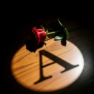 A alphabet stylish DP image for profile