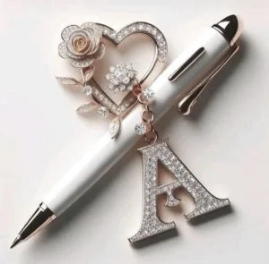 Stylish A letter aesthetic profile photo