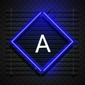 HD A letter modern profile image