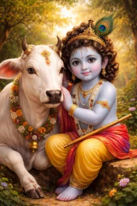 cute little Krishna wallpaper HD full screen background