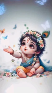 baby Krishna wallpaper HD free download for phone