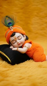 cute baby Krishna wallpaper HD for mobile screen