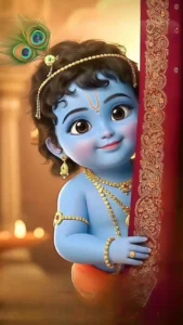 baby Krishna wallpaper HD download free no copyright