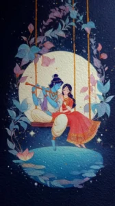 Radha Krishna love images HD for Instagram DP