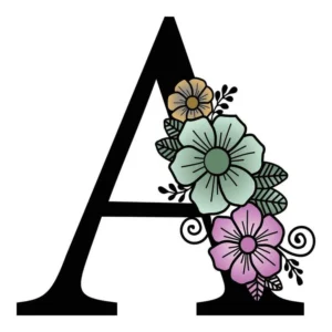 Cute A letter stylish profile image