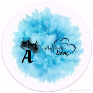 HD A alphabet love DP picture
