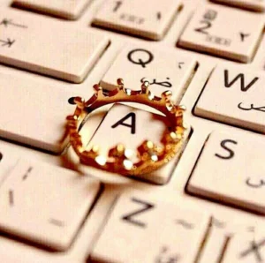 Stylish A letter profile photo