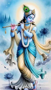 Krishna wallpaper 4K ultra HD for desktop background