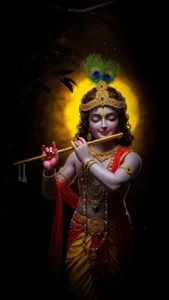 Krishna divine wallpaper HD 4K high resolution image