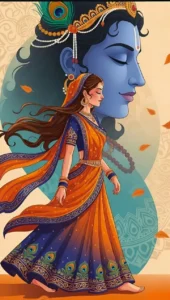 Radha Krishna cartoon image HD