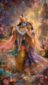 Radha Krishna cartoon images for WhatsApp DP