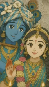 Radha Krishna cartoon images free download