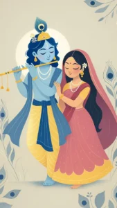 Radha Krishna cartoon picture download