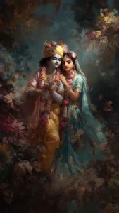Radha Krishna cartoon photo HD wallpaper