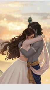 Radhe Krishna wallpaper 4K HD for mobile and desktop