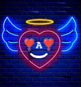 Best A name DP stylish image