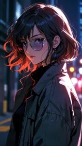 aesthetic anime girl pic