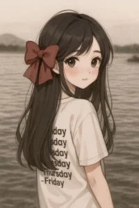 aesthetic anime girl wallpaper