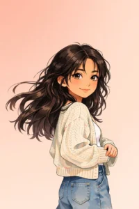 anime girl pastel aesthetic