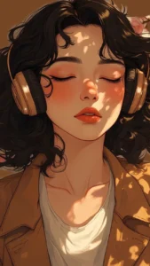 anime girl aesthetic vibe