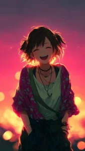aesthetic anime girl profile pic