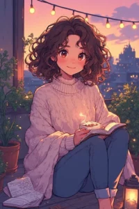 anime girl aesthetic scenery hd