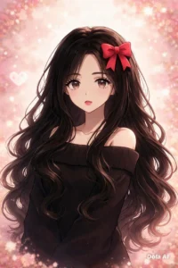 anime girl instagram pic