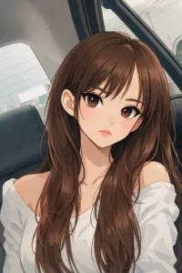 anime girl dp image