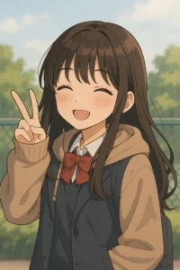 anime girl cool dp