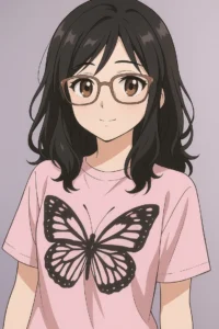 cool anime girl dp