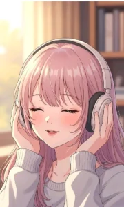 anime girl dp hd image