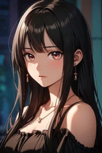 anime girl image aesthetic