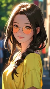 anime girl photo hd