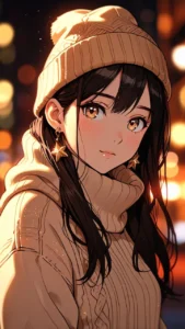 anime girl dp image