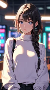 anime girl stylish pic